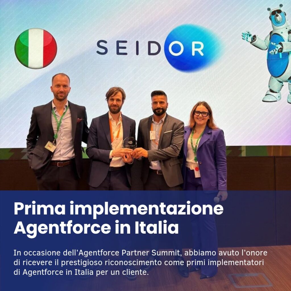 Prima implementazione Agentforce in Italia