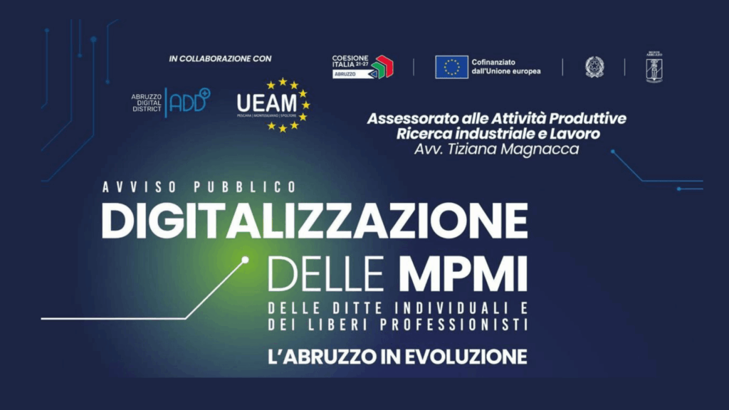 Gunpowder per il Bando Digitalizzazione MPMI Abruzzo