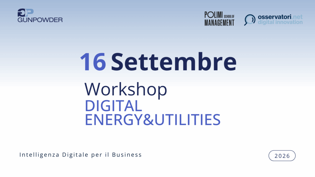 Primo workshop con il Politecnico di Milano