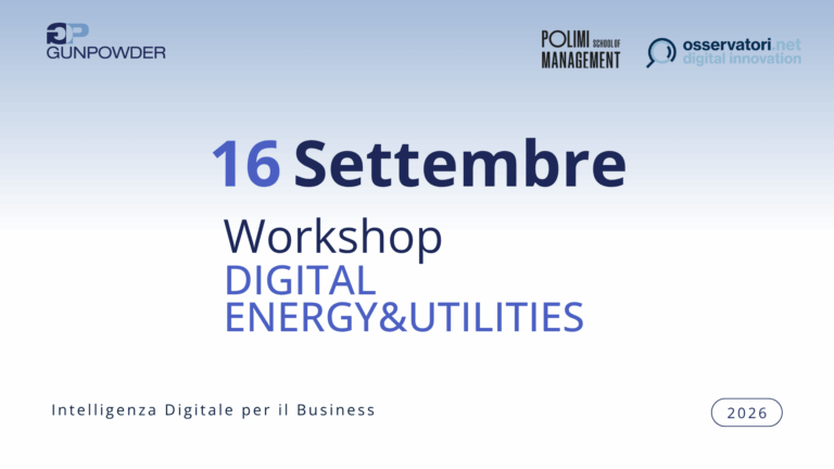 Primo workshop con il Politecnico di Milano